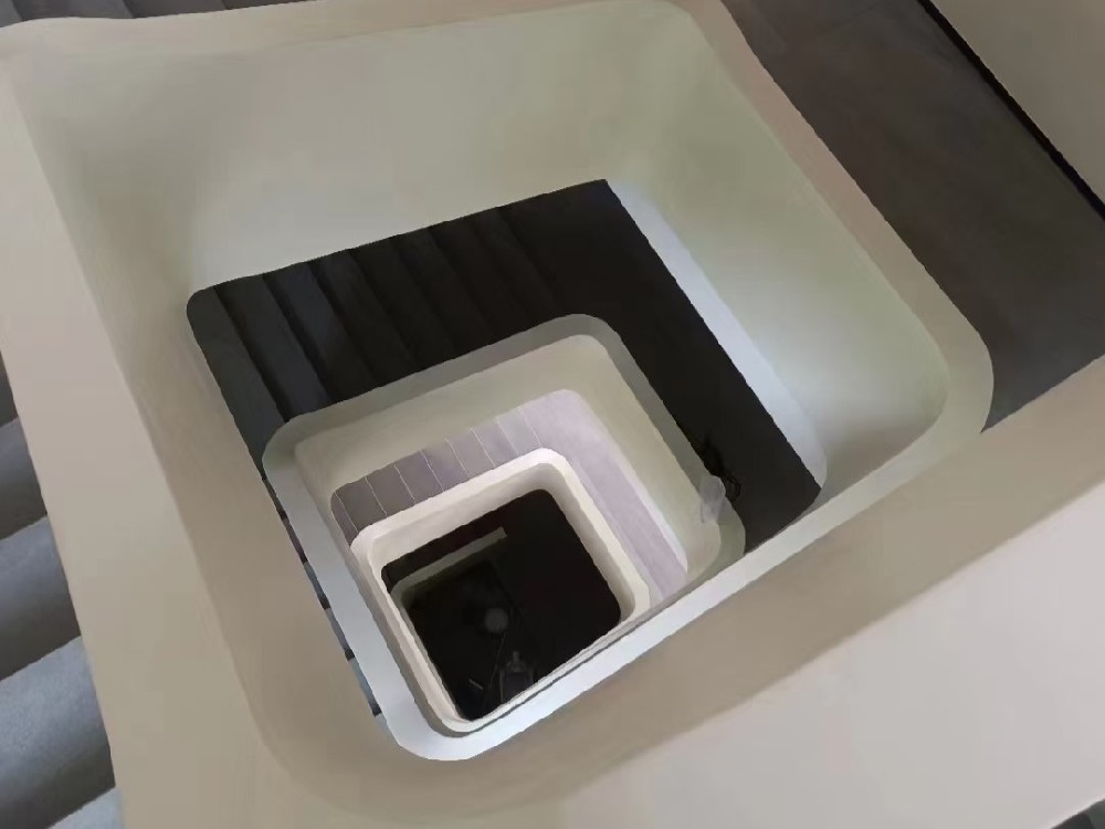 别墅内饰微水泥
