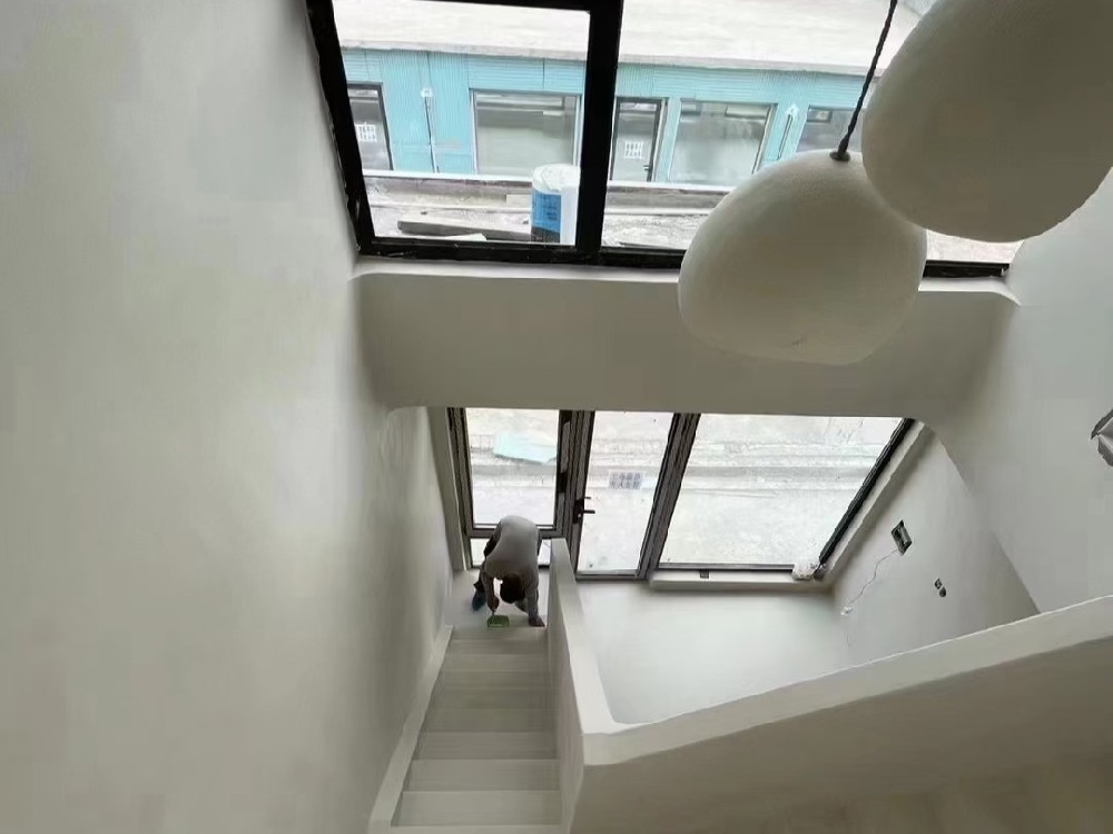 别墅内饰微水泥